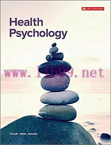 [PDF]Health Psychology 5th Canadian Edition [SHELLEY E. TAYLOR]