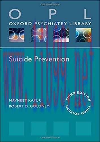 [PDF]Suicide Prevention 3rd ed (Oxford Psychiatry Library Series)