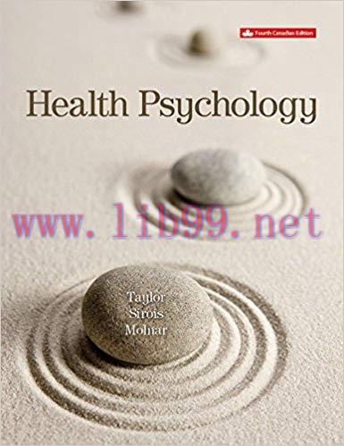 [PDF]Health Psychology, 4th Canadian Canadian Edition [Shelley E Taylor]