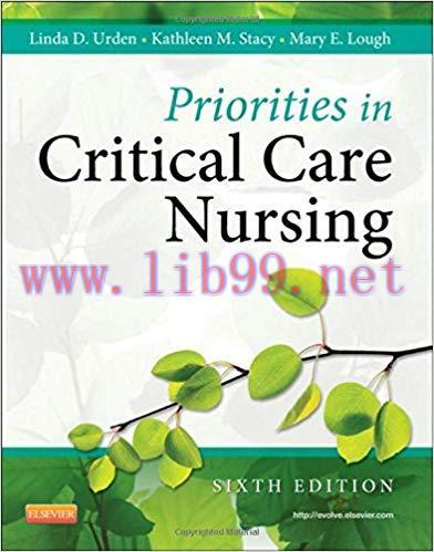 [PDF]Priorities in Critical Care Nursing, 6th Edition