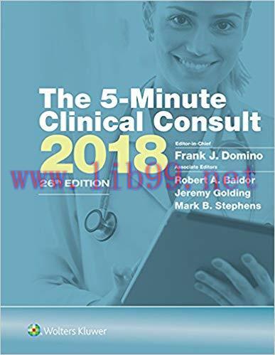 [EPUB]The 5-Minute Clinical Consult 2018
