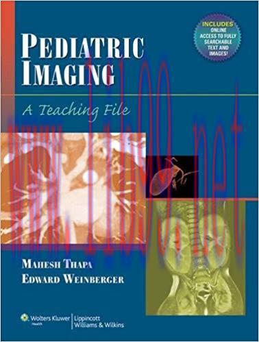 [PDF]Pediatric Imaging - A Teaching File