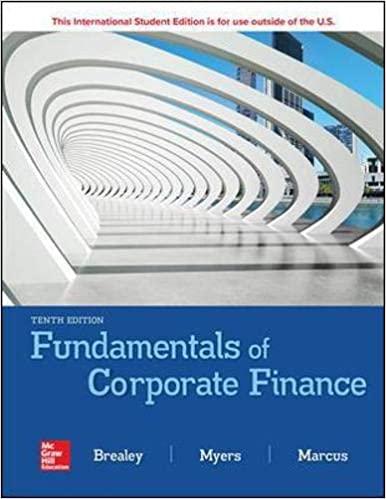Fundamentals of Corporate Finance,10th Edition