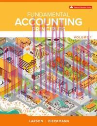 [PDF]Fundamental Accounting Principles Volume 1, 16th Canadian Edition [Kermit Larson]