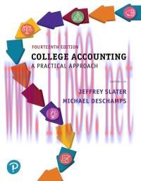 [PDF]College Accounting: A Practical Approach (What’s New in Accounting) 14th Edition