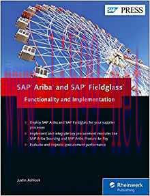 [PDF]SAP Ariba and SAP Fieldglass: Functionality and Implementation (SAP PRESS)