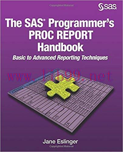 [PDF]The SAS Programmer’s PROC REPORT Handbook