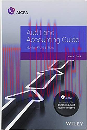 [EPUB]Audit and Accounting Guide - Not-for-Profit Entities, 2018