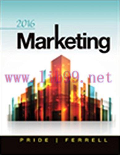 [PDF]Marketing 2016 [M. PRIDE], 18th Edition