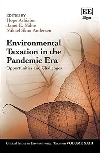 Environmental Taxation in the Pandemic Era Opportunities and Challenges