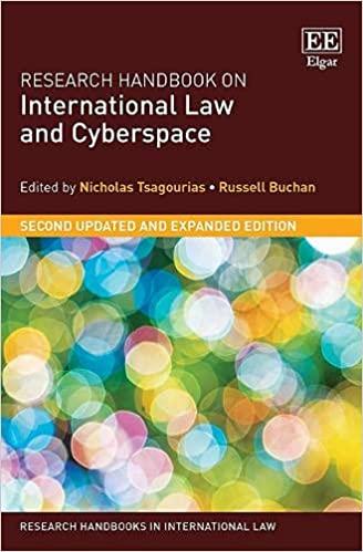Research Handbook on International Law and Cyberspace (Research Handbooks in International Law series) 2nd Edition