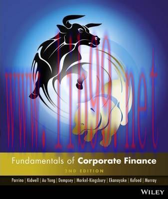 [PDF]Fundamentals of Corporate Finance, 2nd Australian Edition [Robert Parrino]