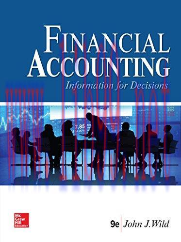 [EPUB]Financial Accounting: Information for Decisions, 9th Edition [John Wild] + PDF