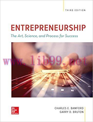 [EPUB]ENTREPRENEURSHIP: The Art, Science, and Process for Success, 3rd Edition