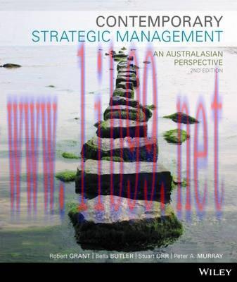 [PDF]Contemporary Strategic Management an Australasian Perspective 2nd Edition