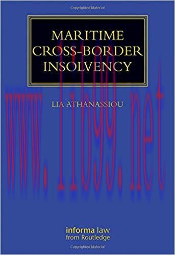 [PDF]Maritime Cross-Border Insolvency: Under the European Insolvency Regulation and the UNCITRAL Model Law