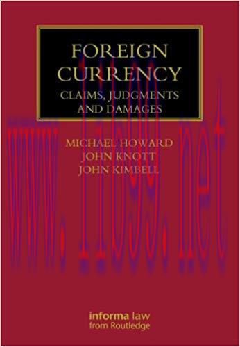 [PDF]Foreign Currency: Claims, Judgments and Damages (Lloyd\’s Commercial Law Library)