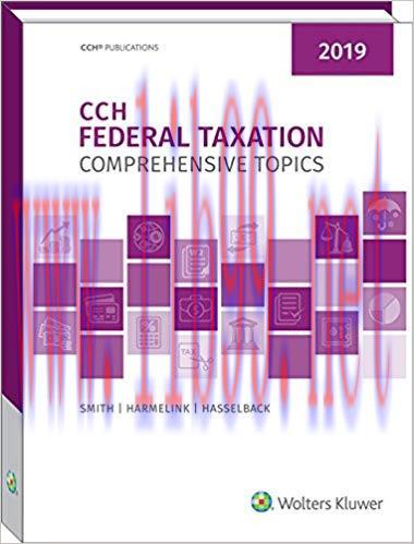 [EPUB]CCH Federal Taxation: Comprehensive Topics (2019)