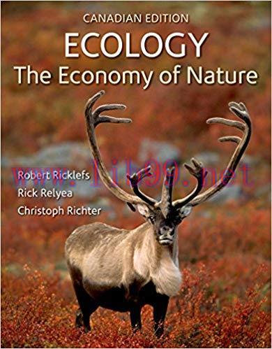 [PDF]Ecology: The Economy of Nature 7th Edition Canadian Edition