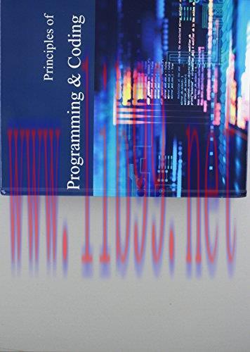 [FOX-Ebook]Principles of Programming & Coding: Print Purchase Includes Free Online Access