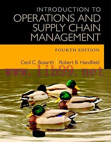 [FOX-Ebook]Introduction to Operations and Supply Chain Management, 4th Edition