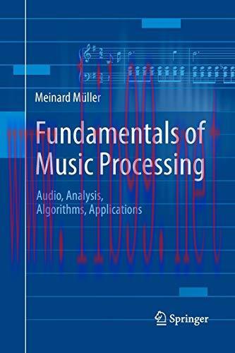 [FOX-Ebook]Fundamentals of Music Processing: Audio, Analysis, Algorithms, Applications, 2nd Edition