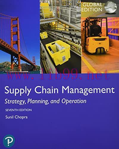 [FOX-Ebook]Supply Chain Management: Strategy, Planning, and Operation, Global Edition, 7th Edition