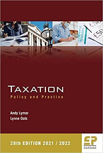Taxation: Policy and Practice (2021/22) 28th edition