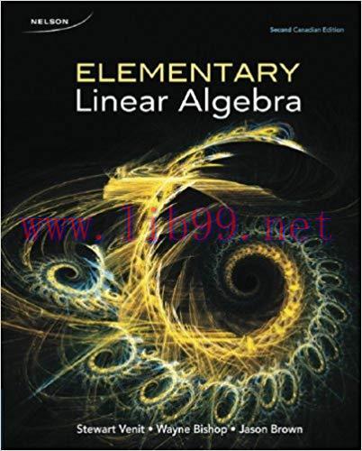 [PDF]Elementary Linear Algebra, 2nd Canadian Edition