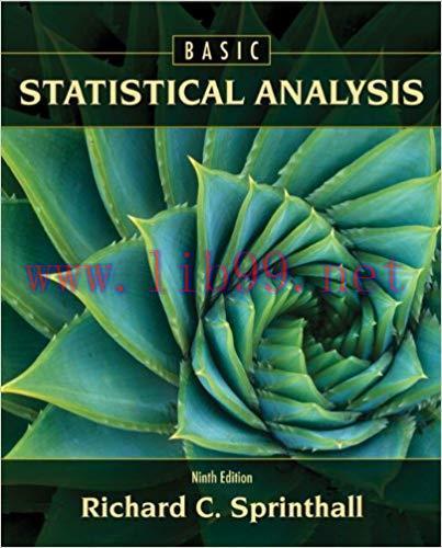 [PDF]Basic Statistical Analysis 9th Edition
