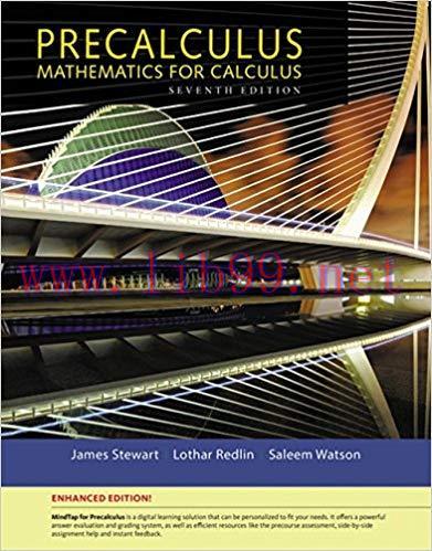 [PDF]Precalculus, Enhanced 7th Edition [James Stewart]