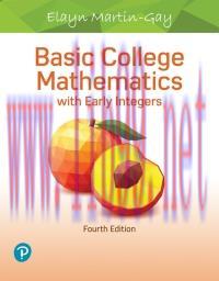[PDF]Basic College Mathematics with Early Integers, 4th Edition [Martin-Gay, K. Elayn]
