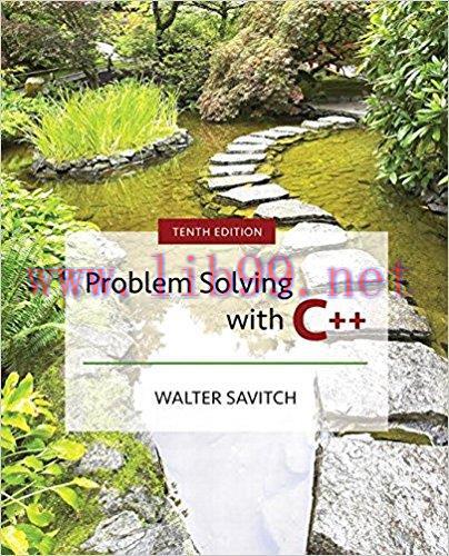 [EPUB]Problem Solving with C++, 10th Edition [Walter Savitch]