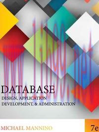 [PDF]Database Design, Application Development and Administration, 7th Edition