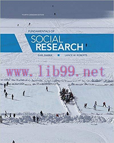 [PDF]Fundamentals of Social Research, 4th Edition [Earl Babbie]