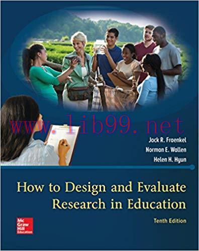[EPUB]How to Design and Evaluate Research in Education 10th Edition