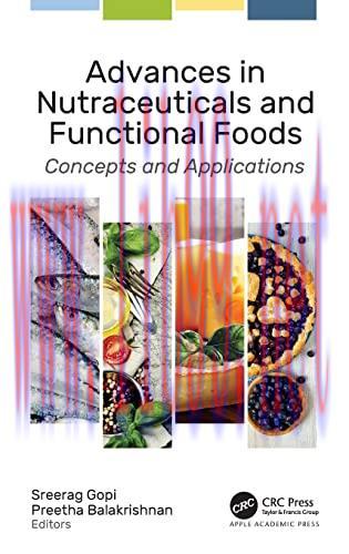 [AME]Advances in Nutraceuticals and Functional Foods: Concepts and Applications (Original PDF)
