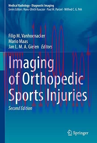 [AME]Imaging of Orthopedic Sports Injuries (Medical Radiology), 2nd Edition (Original PDF)