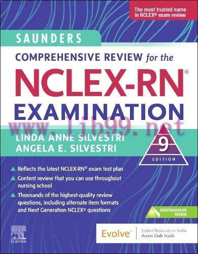 [AME]Saunders Comprehensive Review for the NCLEX-RN® Examination, 9th edition (Original PDF)