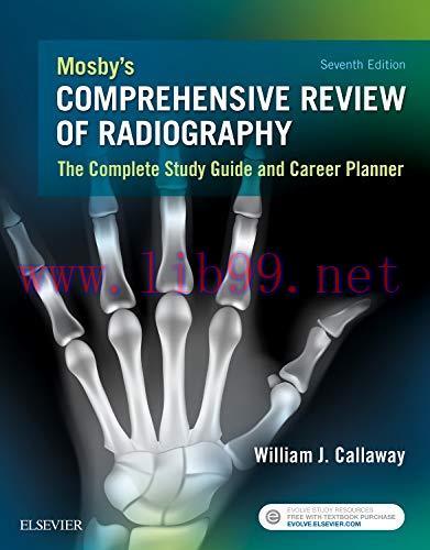 [AME]Mosby’s Comprehensive Review of Radiography: The Complete Study Guide and Career Planner, 7th Edition (Original PDF)