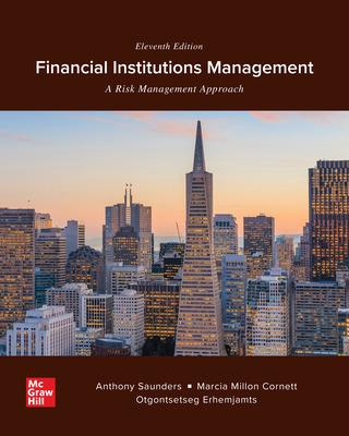 ISE Ebook Financial Institutions Management A Risk Management Approach 11th Edition [Anthony Saunders]