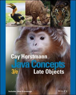 Java Concepts Late Objects, 3rd Edition