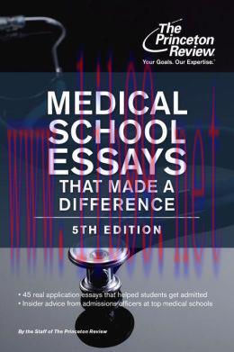[AME]Medical School Essays That Made a Difference, 5th Edition (EPUB) 