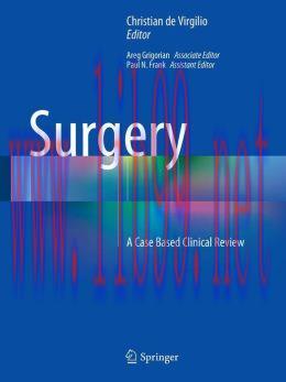 [AME]Surgery: A Case Based Clinical Review 