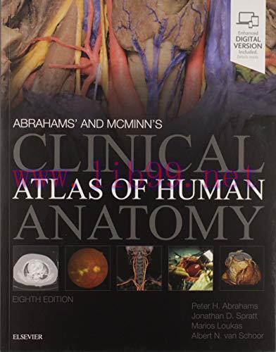 [AME]Abrahams' and McMinn's Clinical Atlas of Human Anatomy, 8ed (Original PDF+Videos) 