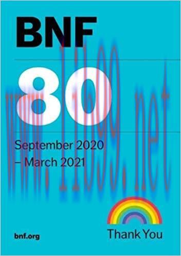[AME]BNF 80 (British National Formulary) September 2020 (Original PDF From_ Publisher) 