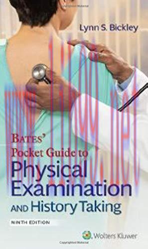[AME]Bates’ Pocket Guide to Physical Examination and History Taking, 9th Edition (Converted PDF) 