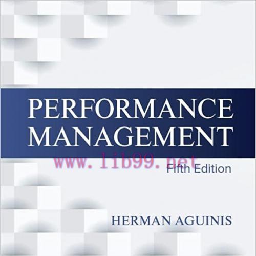 [PDF]Performance Management 5th Edition [Herman Aguinis]