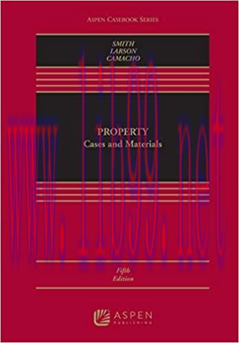 [PDF]Property CASES AND MATERIALS 5th Edition [James Charles Smith]