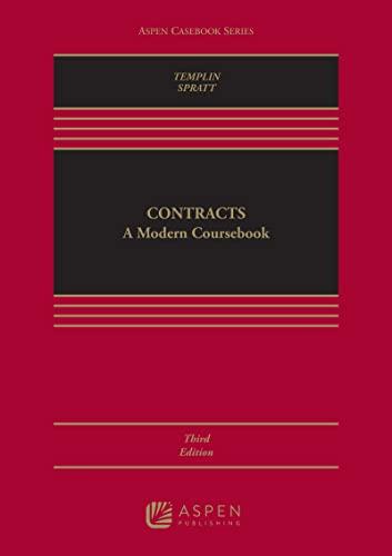 [PDF]Contracts A Modern Coursebook 3rd (Aspen Casebook Series)